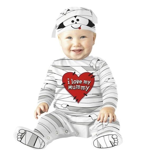 Mummy Halloween Costume for Infant Size 0-6 Months - Picture 1 of 5